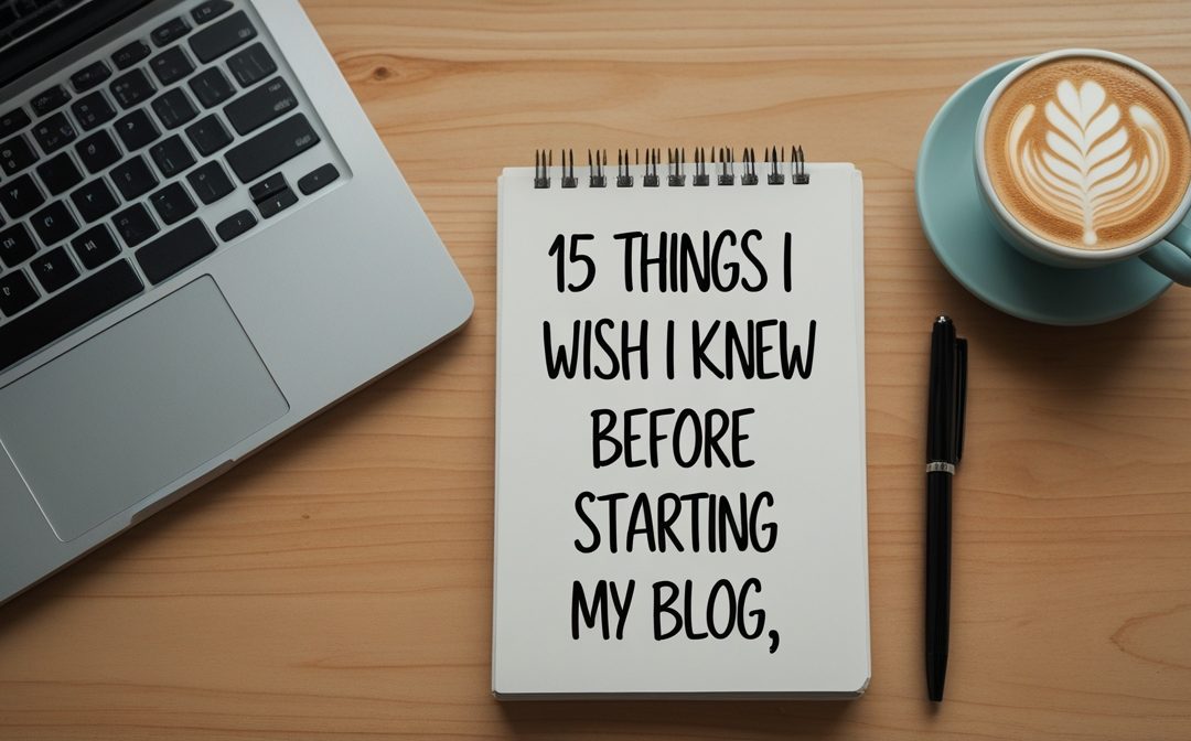 15 Things I Wish I Knew Before Starting My Blog