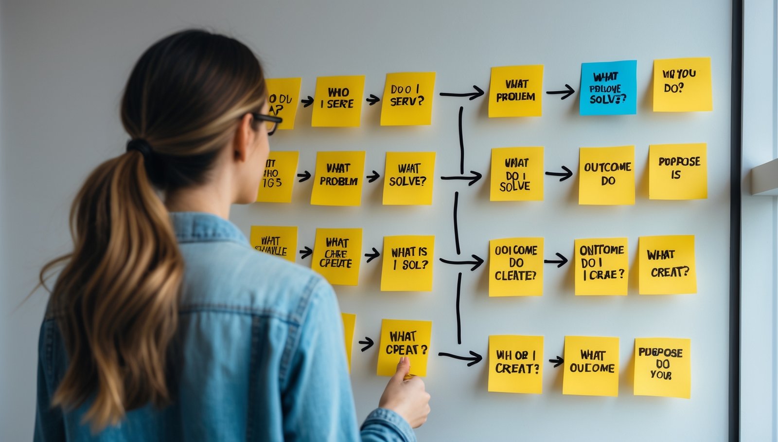 start with a purpose not a niche