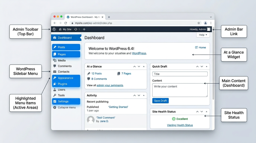 how to use WordPress