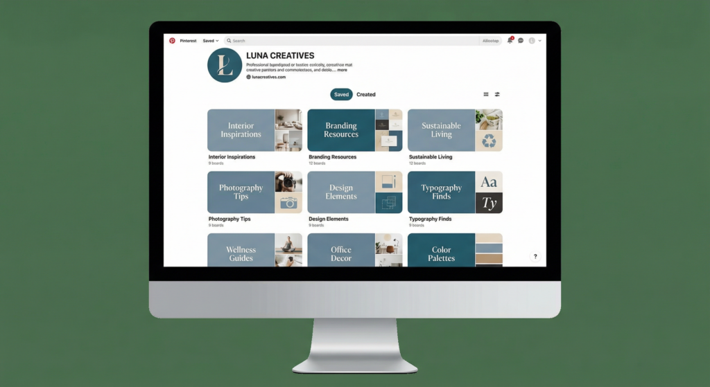 setting up a pinterest business account