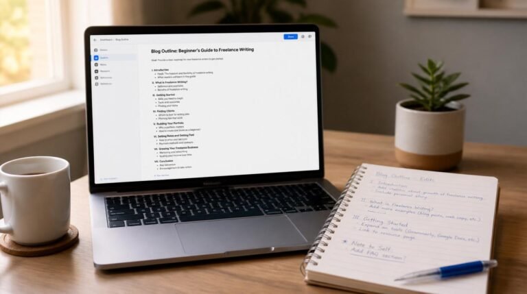 AI tools for blog post outlines
