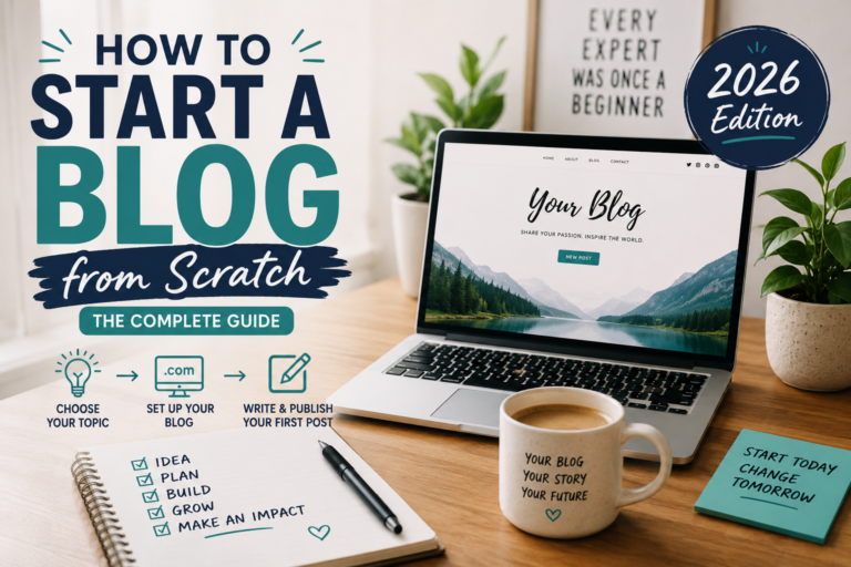 how to start a blog