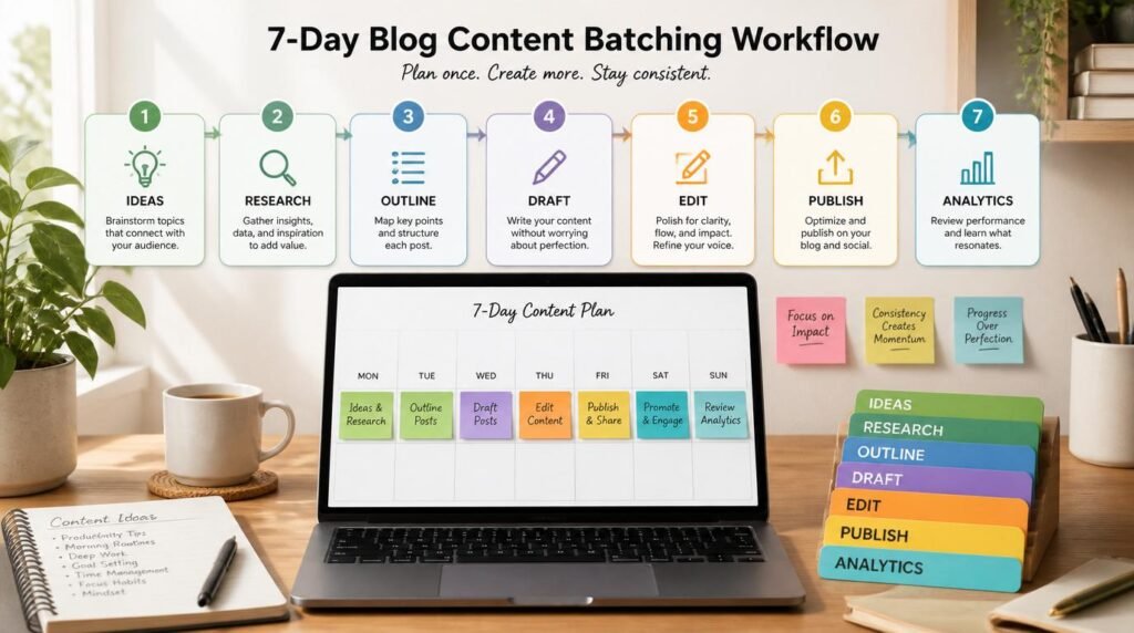 batch write blog content