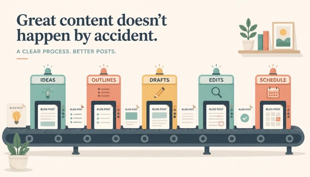 batch a month of blog content in one weekend
