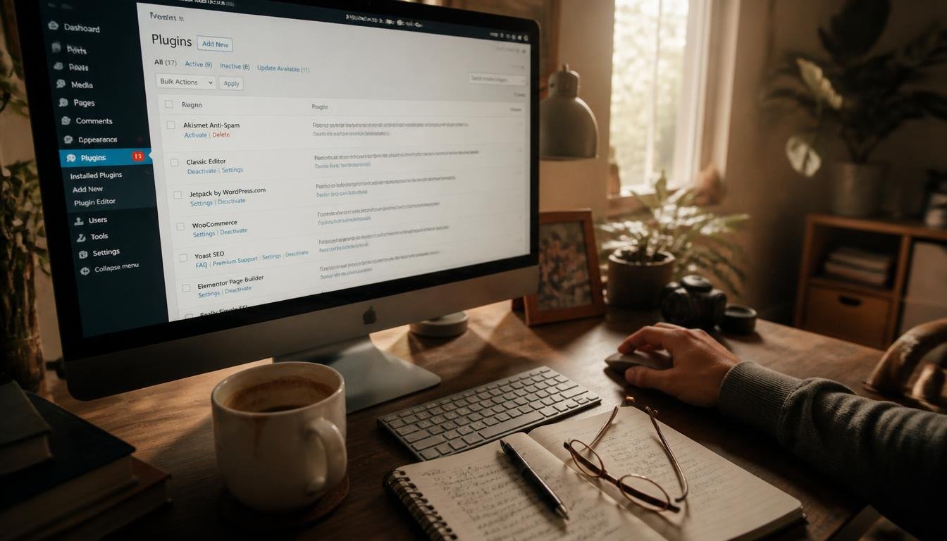 WordPress plugin updates